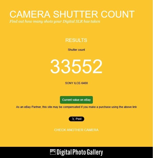 Фотоапарат Sony A6400