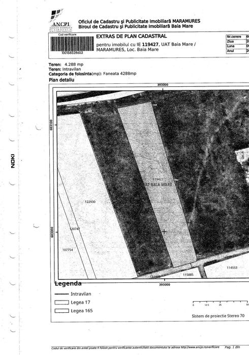 Vaund teren Baia Mare  b-dul Unirii Baia Mare