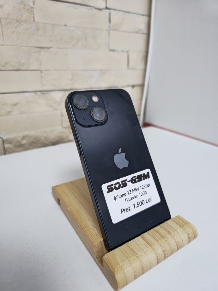Iphone 13 mini 128 GB, 100% sănătate baterie