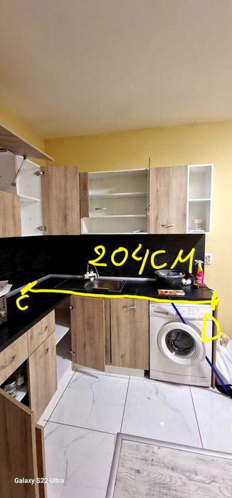 Кухня без уреди. Кухнески модул.