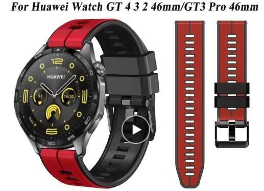Curea silicon Huawei Watch GT,GT2,GT3,GT4,GT5,GT6(46mm) 22mm new