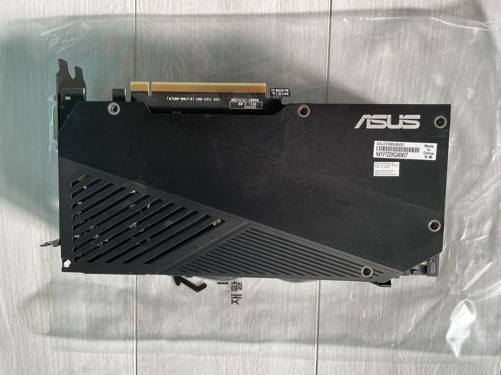 Asus Tuf GTX 1660 SUPER O6G Gaming