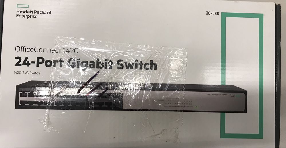 Коммутатор HPE OfficeConnect 1420 24G JG708B