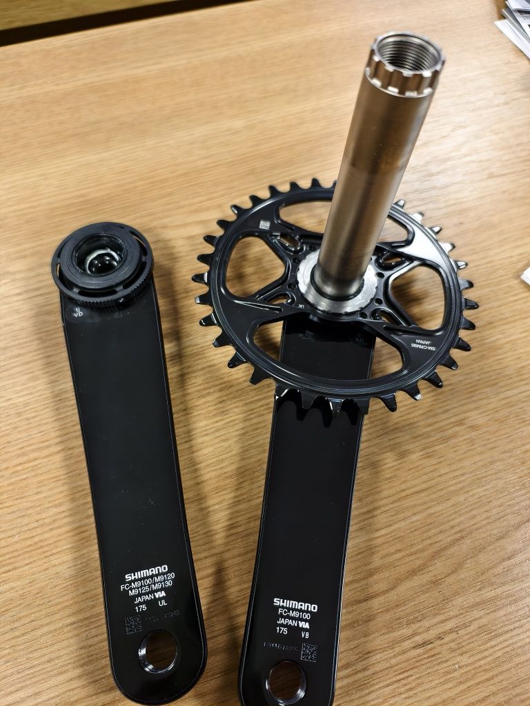 Курбел SHIMANO XTR FC-M9100 12sp 34T 175mm
