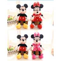 Set Minnie si Mickey Mouse din plus 35 cm