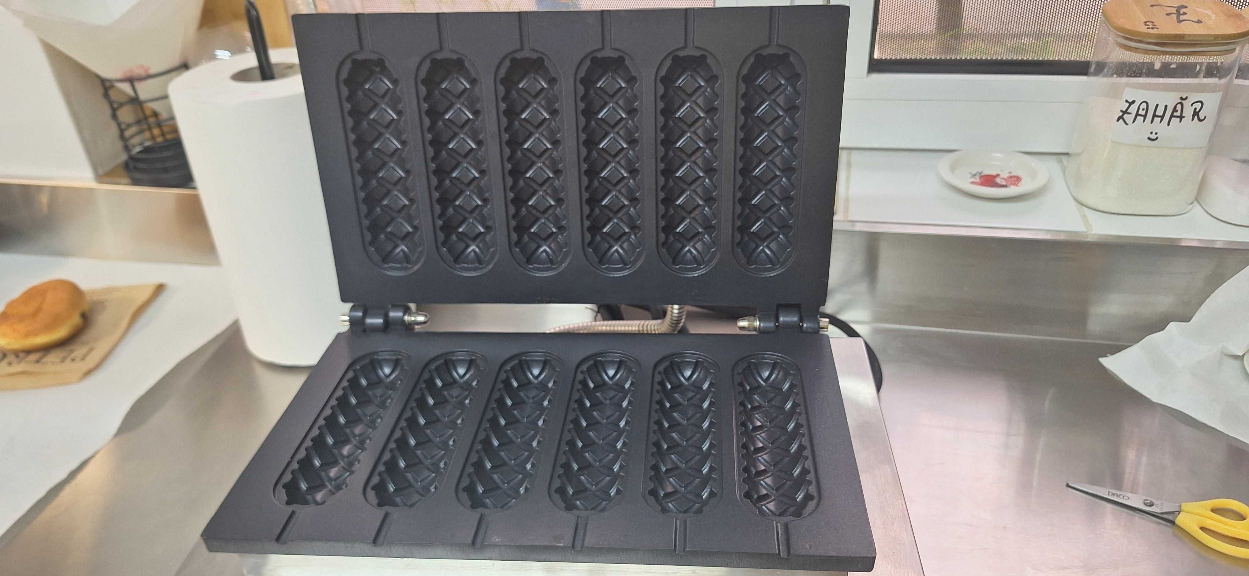 Aparat vafe Corn Dog Hendi, 1550w, timer, 3900x3350x(h)2300mm