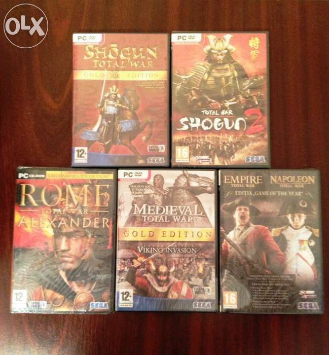 Colectie JOCURI Total War PC -Noi-Sigilate-Originale-LIVRARE GRATUITA-