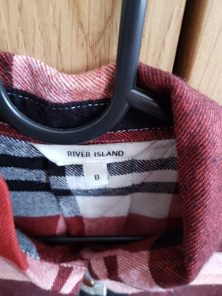 Cămașă River Island,damă,în carouri,mărimea S/36-38