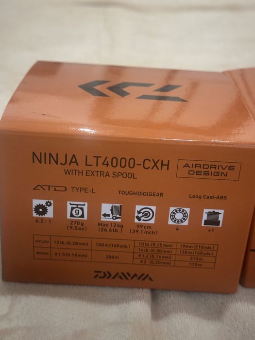 Mulineta Daiwa Ninja si Daiwa Exceler NOI