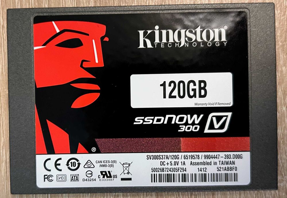 SSD Kingston 120GB SSDNow V300 - SATA III (2.5 inch)