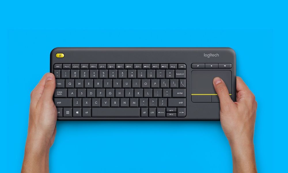 Клавиатура Logitech Wireless Touch Keyboard K400 Plus +