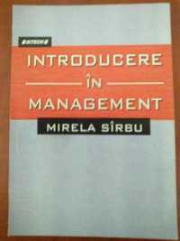 Introducere in management (Mirela Sirbu)