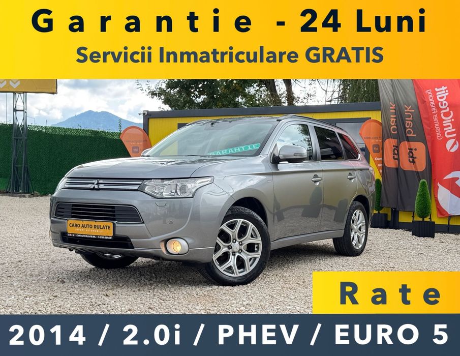Mitsubishi Outlander 2014- Plug in Hybrid -Km Reali -Parc Auto-Rate -GARANTIE -Hibrid
