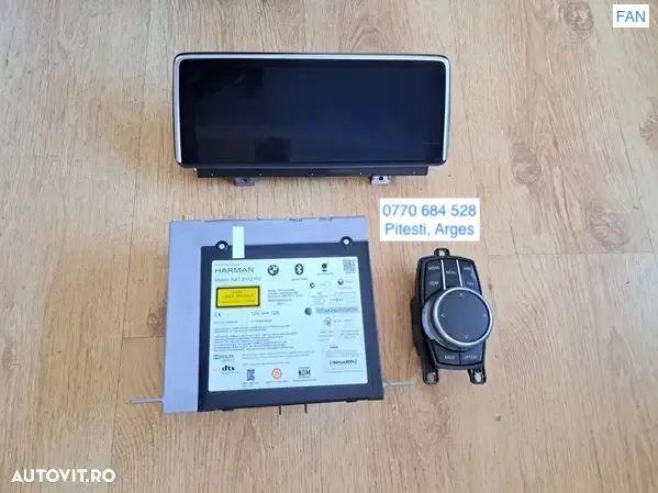 Kit navigatie profesionala NBT EVO HU HARMAN Ecran afisaj central unitate principala joystick BMW X5 F15 X5 M F85 X6 F16 X6 M F86
