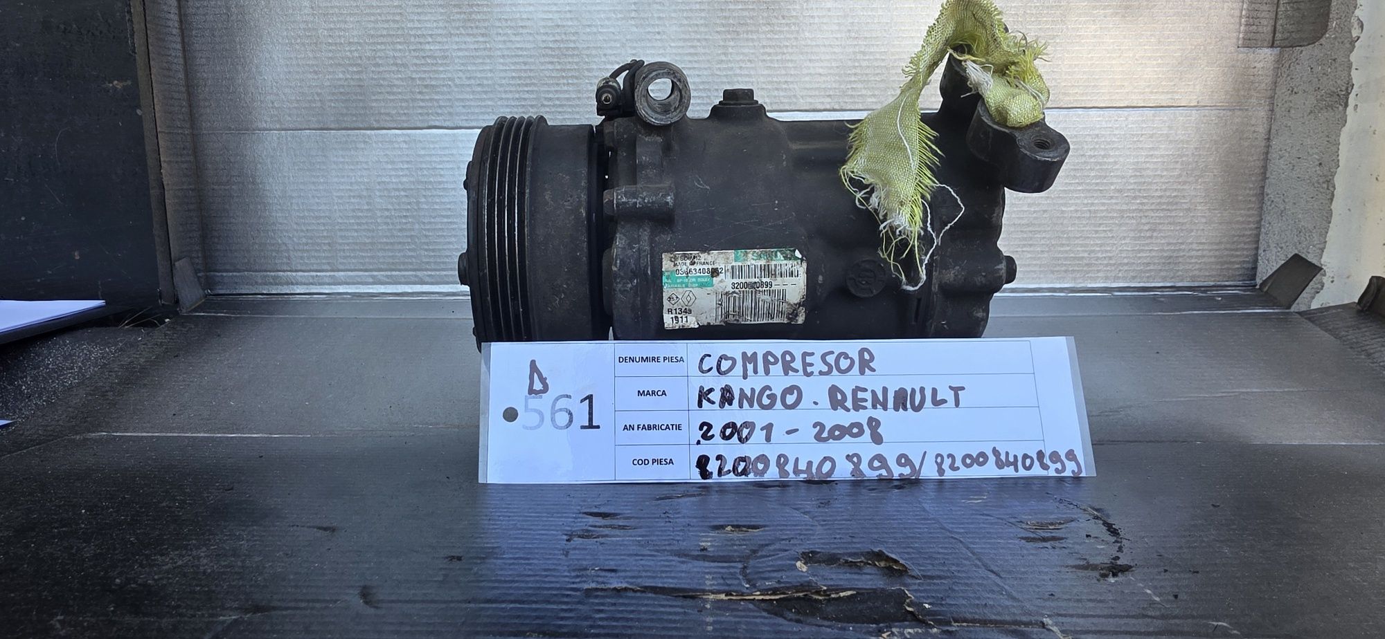 Compresor AC Renault Clio/Kango 1,2 Benzină
