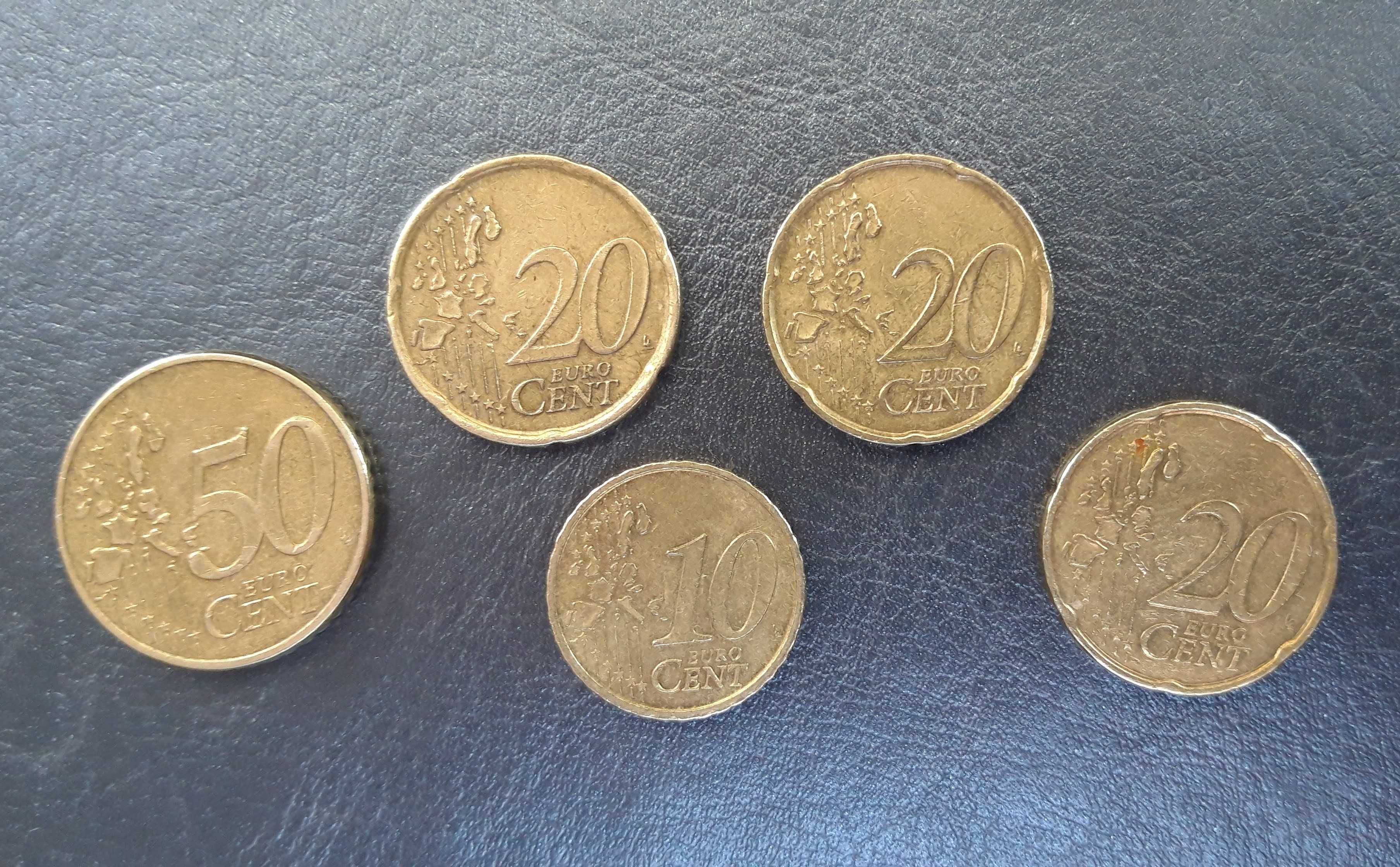 Colectie monede vechi eurocenti 1999-2002