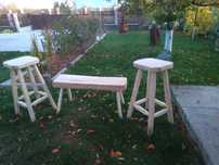 Scaune bar model rustic