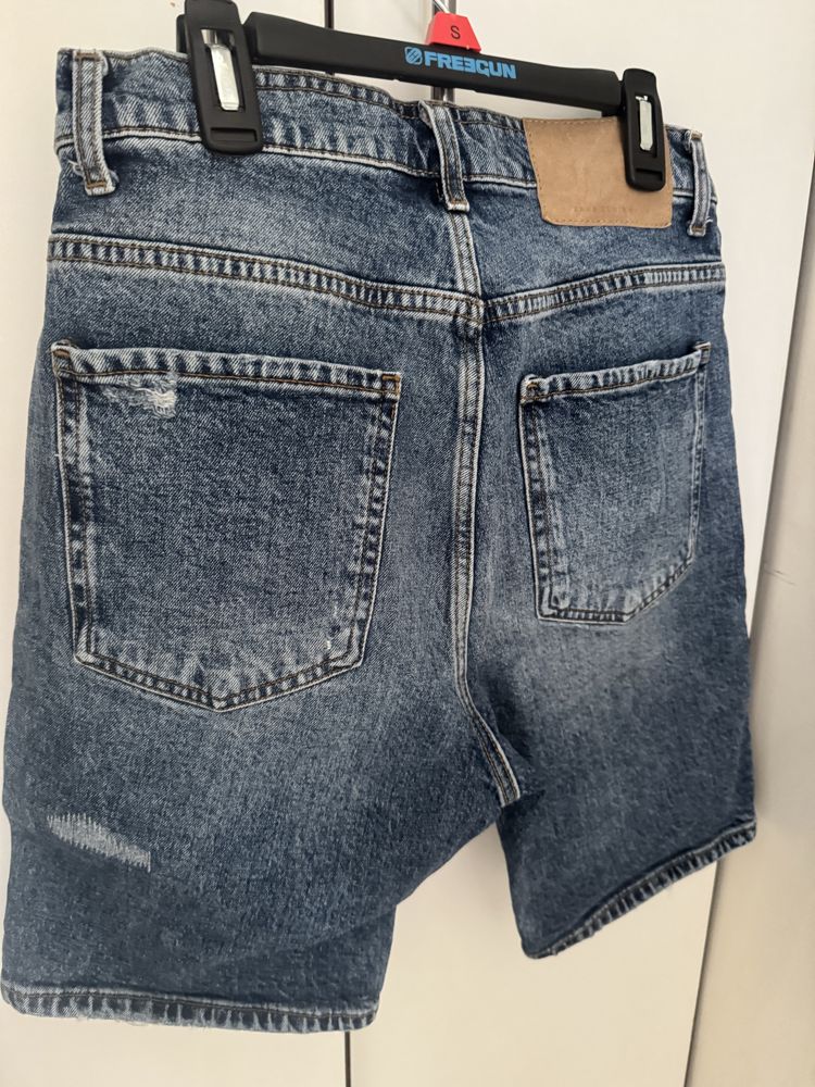 Два чифта дънкови бермуди на Zara, за момче, размер 38