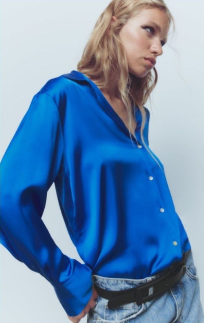 Ризи zara зара тюл, дантела, сатен