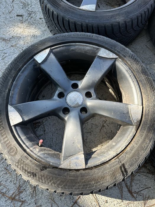 Продавам джанти 17” 5x112 с чисто нови гуми