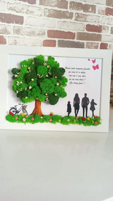 Tablouri decorate cu licheni!