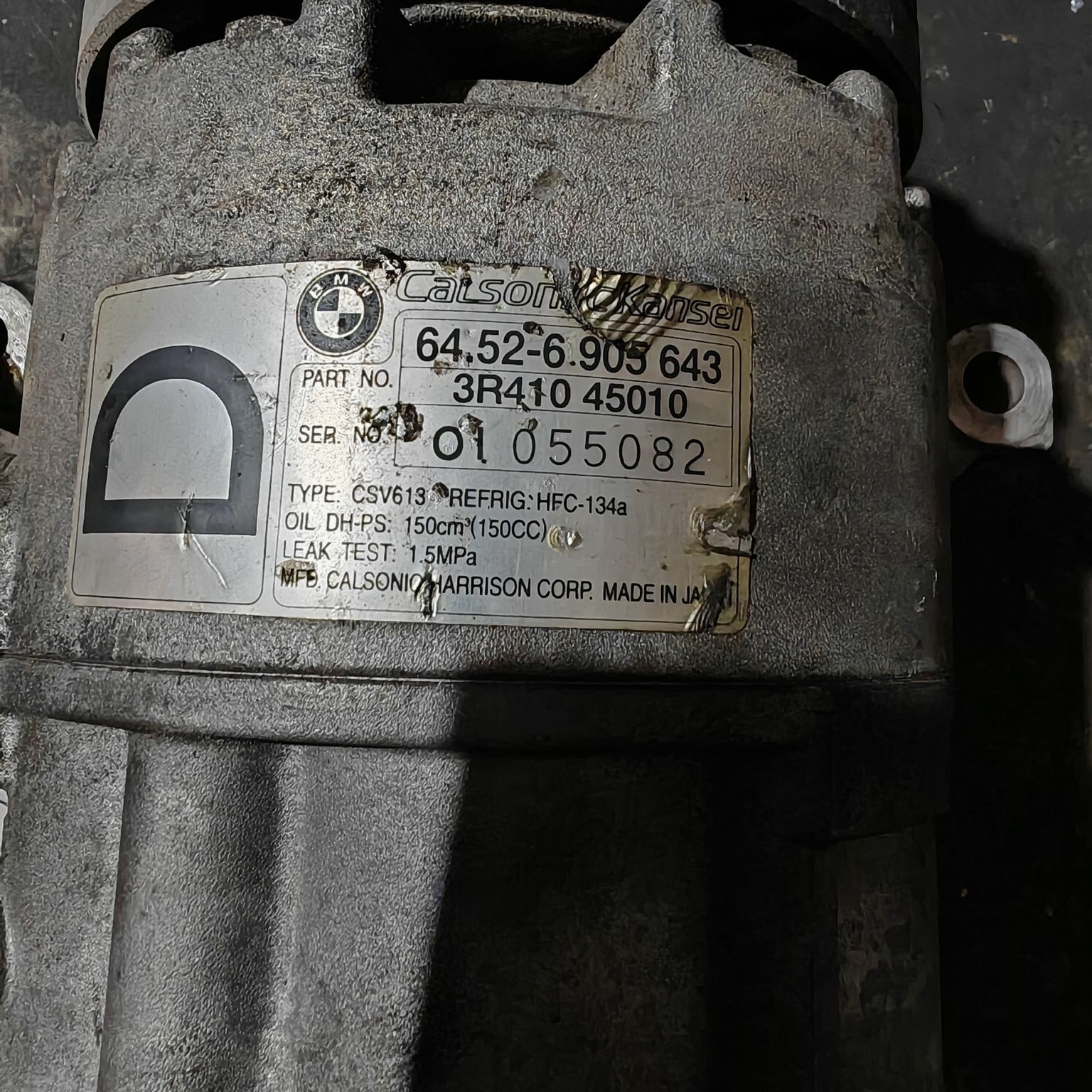 Compresor clima bmw e46 2.0d