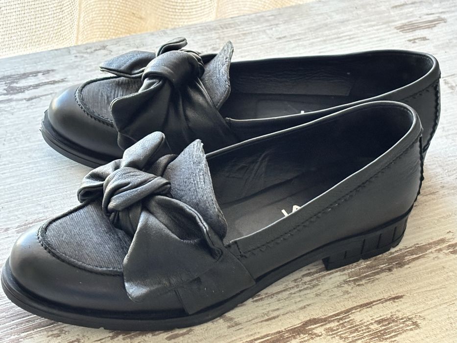 Дамски мокасини. Естествена кожа.