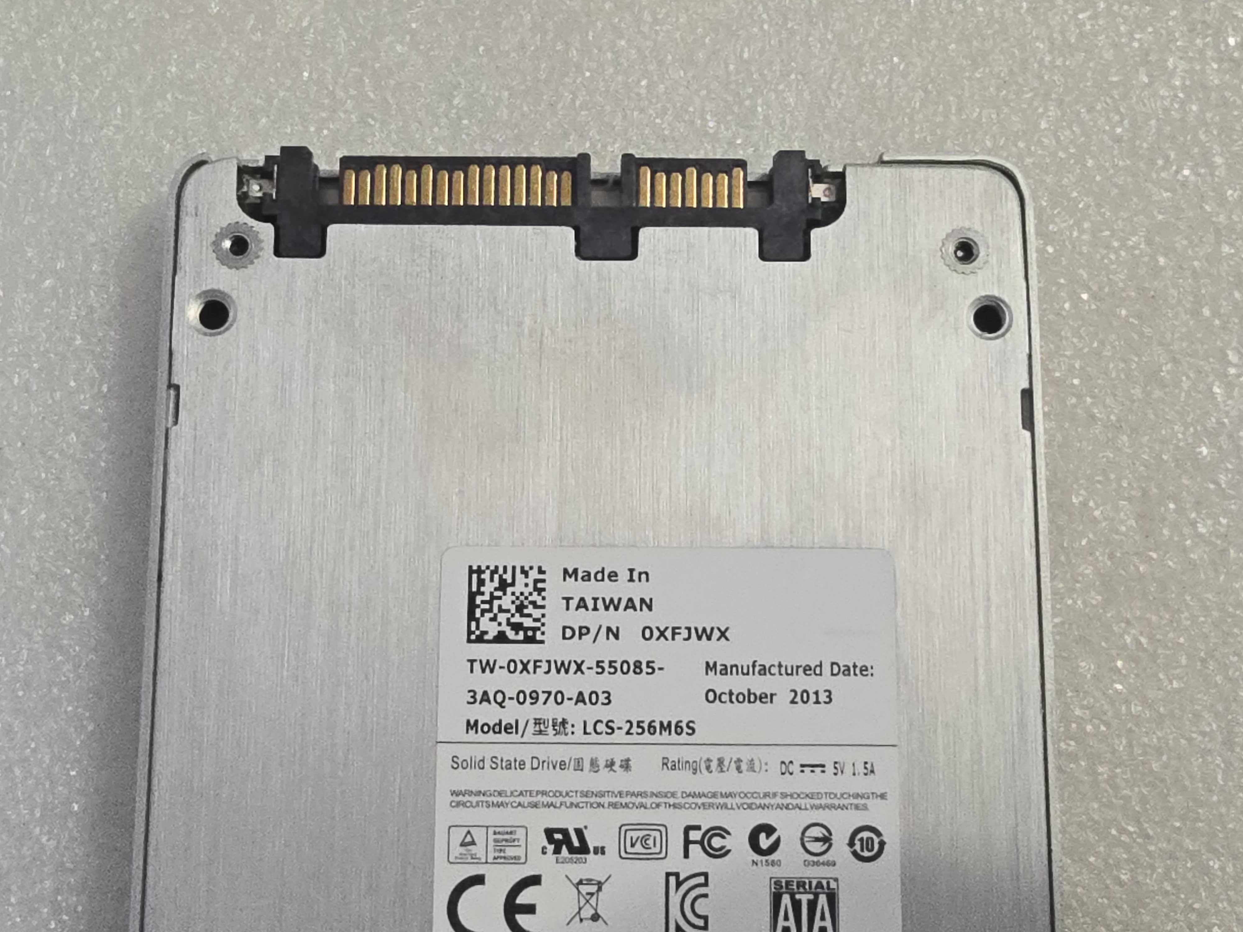 Solid-State Drive SSD LITEON 256GB 2.5 SATAIII 7mm 6.0Gb/s LCS-256M6S