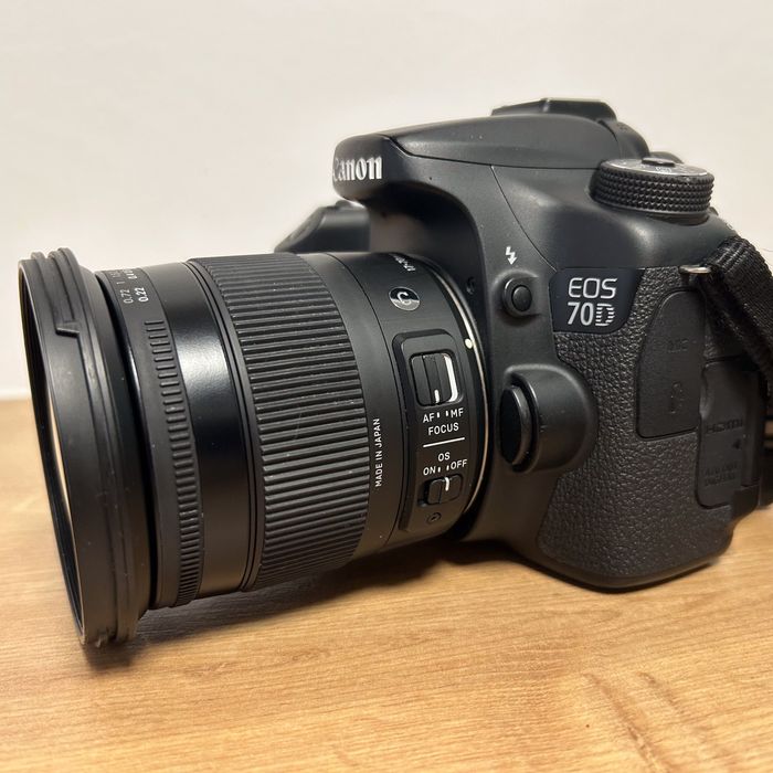Canon 70D și 4 obiective + filtre