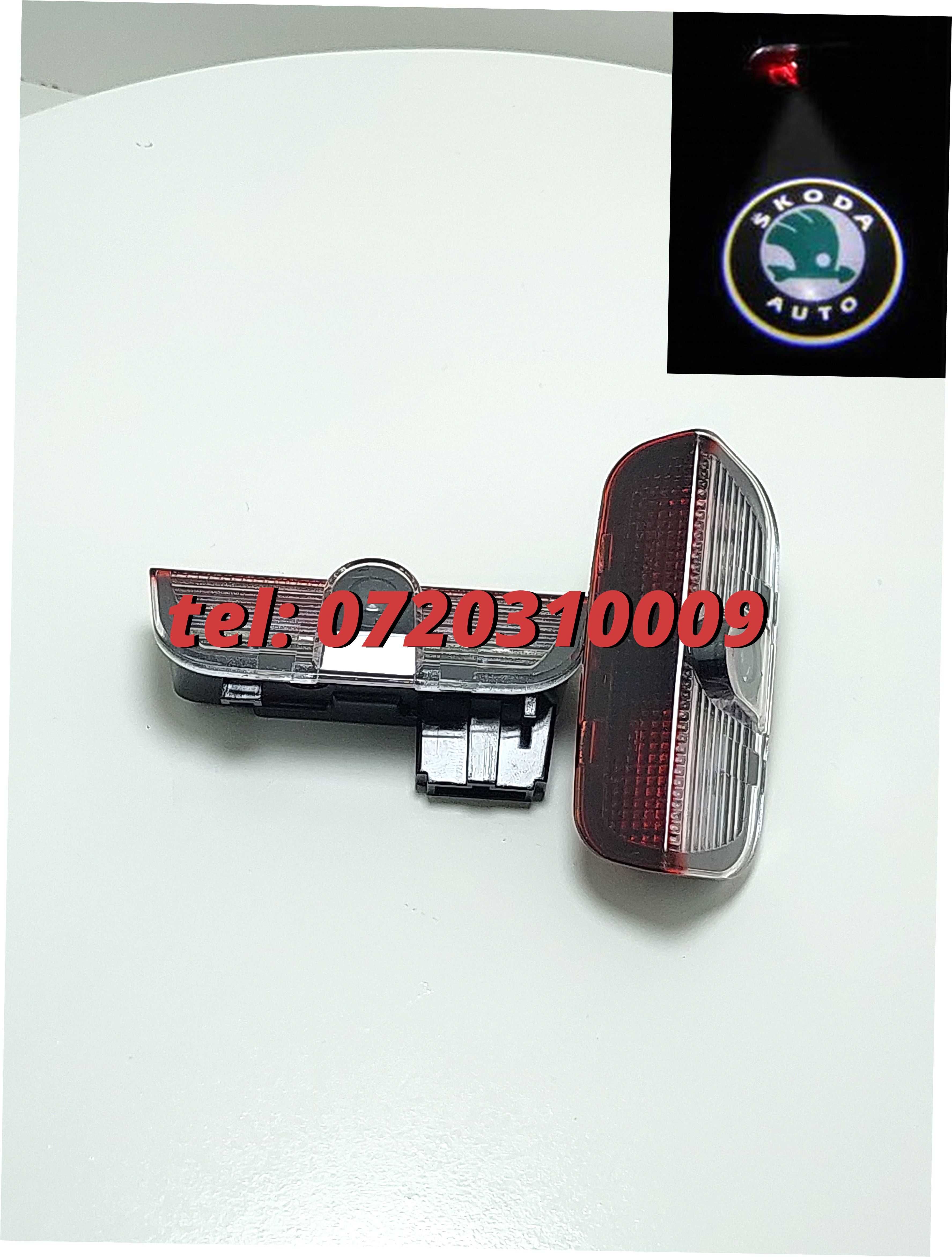 Proiector Cu Logo Dedicat Skoda Superb 2  Btsl019001
