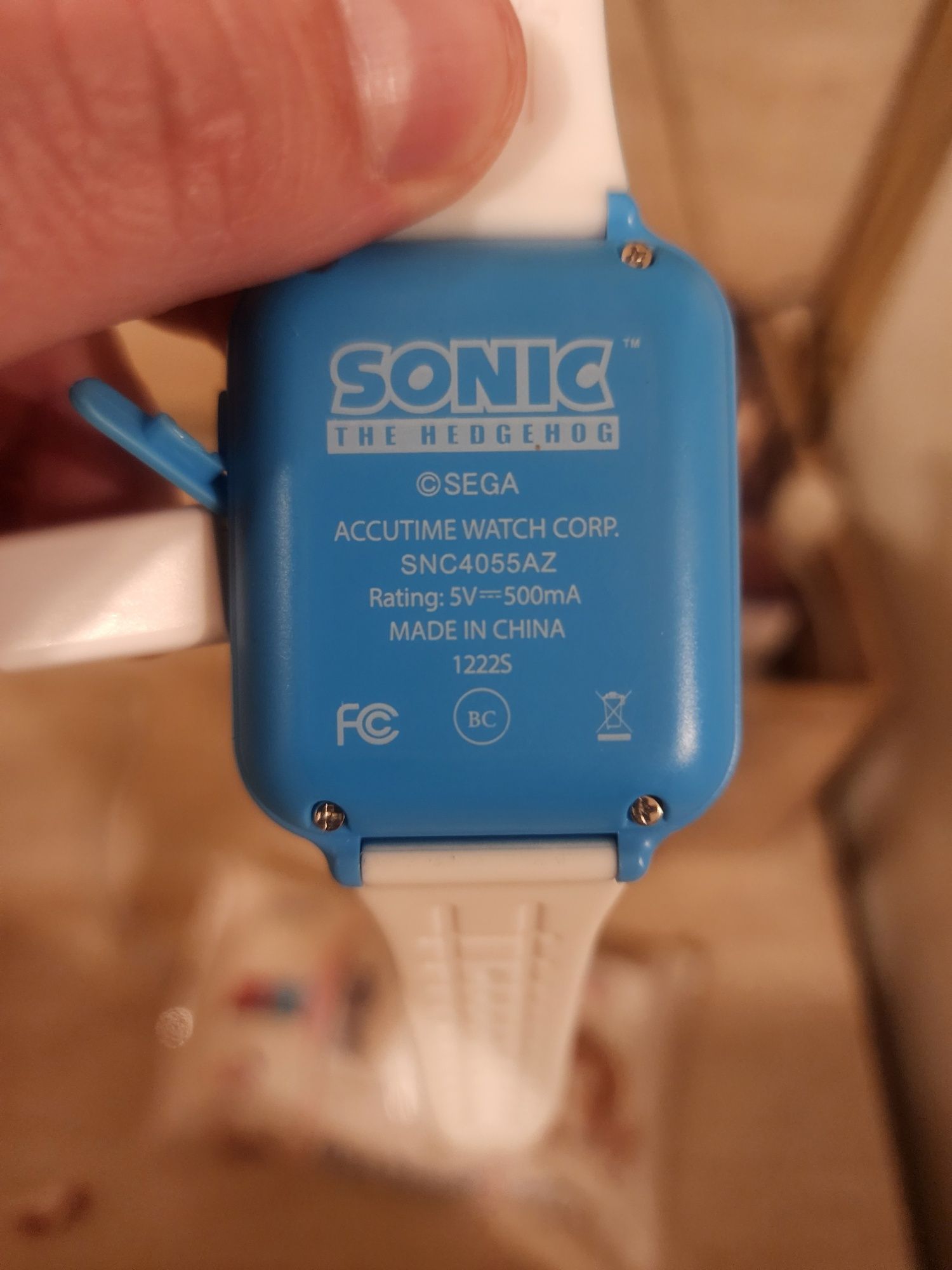 Sonic часовник с игри
