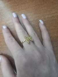 Кольцо бабочка женское