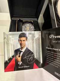 Часы SEIKO с подписью теннисиста Novak Djokovic специальная серия