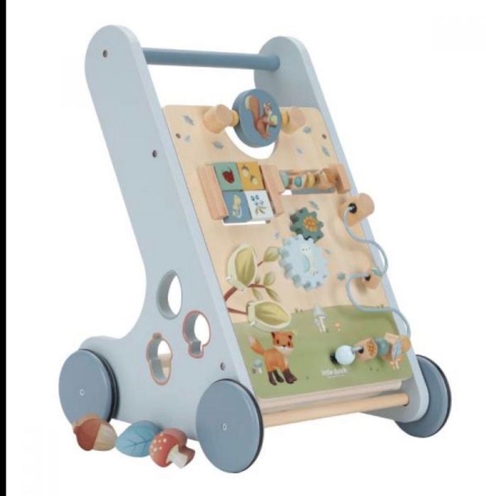 Дървена проходилка с активности Forest Friends от Little Dutch - НОВО