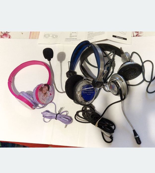 Căști audio cu fir perfect funcționale