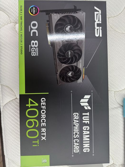 Видеокарта rtx 4060ti Asus tuf gaming