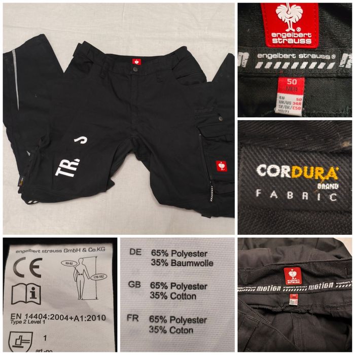 Pantaloni Engelbert Strauss Motion Cordura mărime 50 bărbați șantier