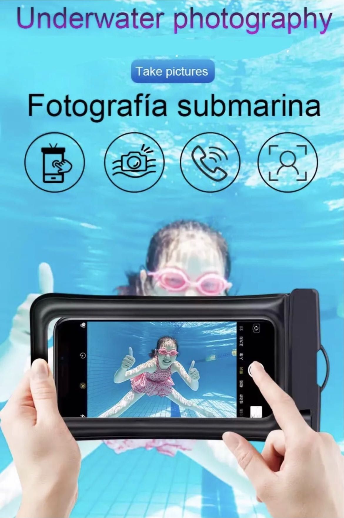 Husa Subacvatica Waterproof Impermeabila IPhone,Samsung