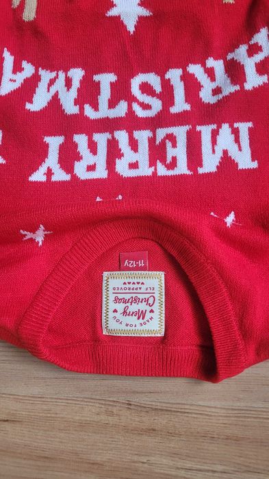 Детски коледен пуловер