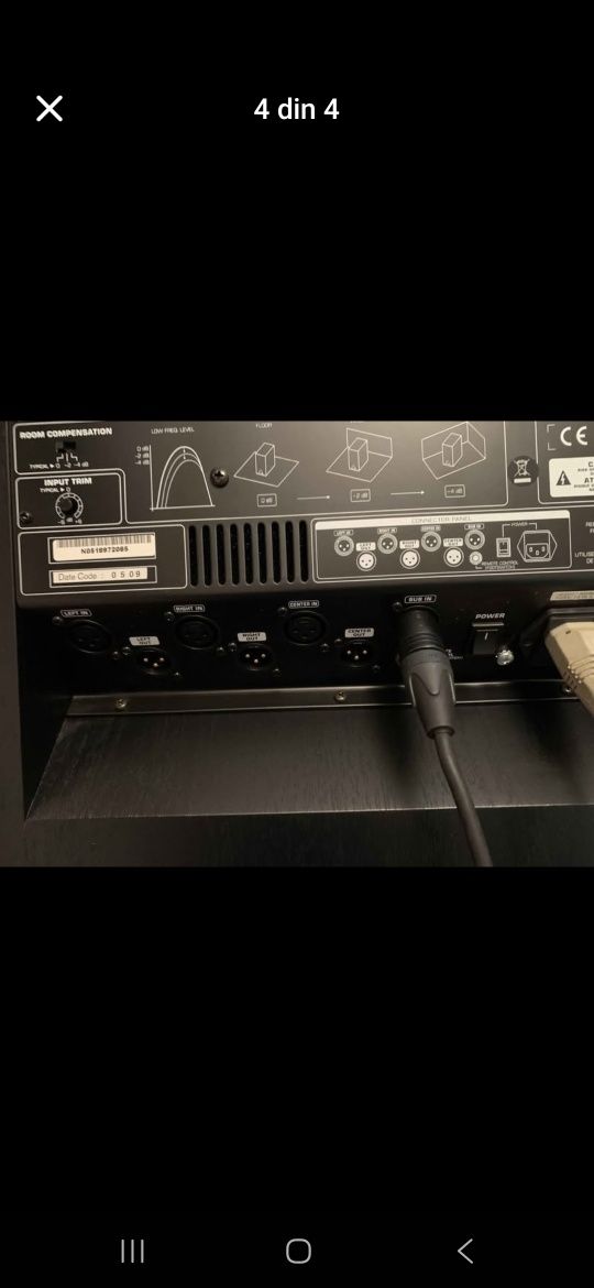 Studio bass activ Beringher