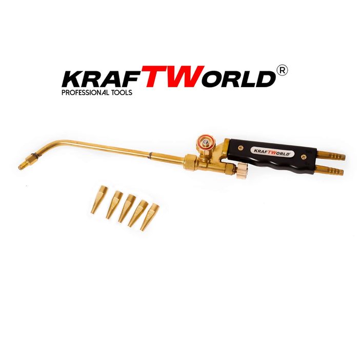 Оксижен Горелка 400mm – кислород + пропан, комплект дюзи 1-5