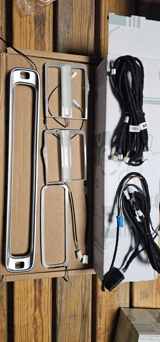 mercedes w223 s class амбиент въздуховоди