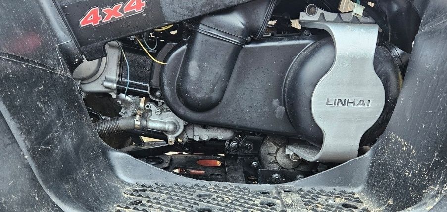 Vand urgent atv linhai 300 4×4 aniversary impecabil pret fix