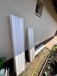 Vand sageac perforat din PVC pentru acoperis