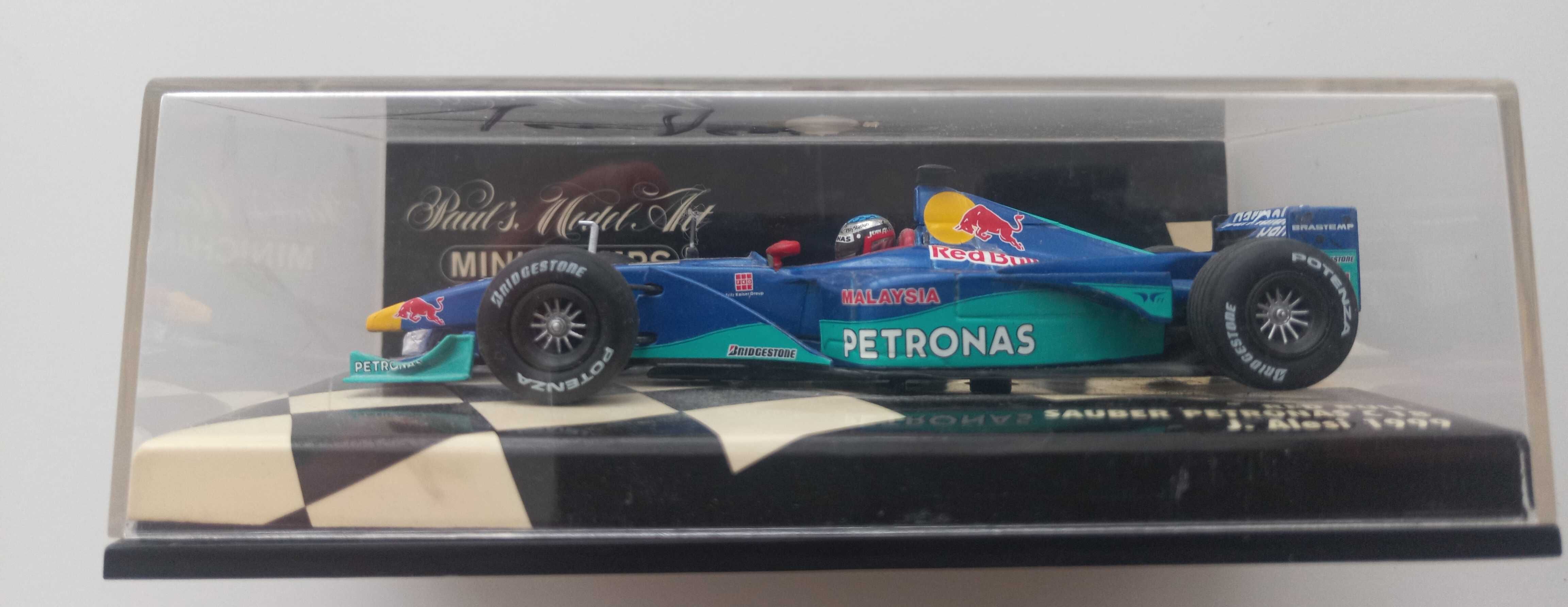 1/43 Red Bull Sauber Petronas C18 – Jean Alesi(1999) с автограф