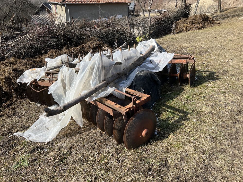 Tractor Fiat 415 - cu plug / cositoare / disc agricol