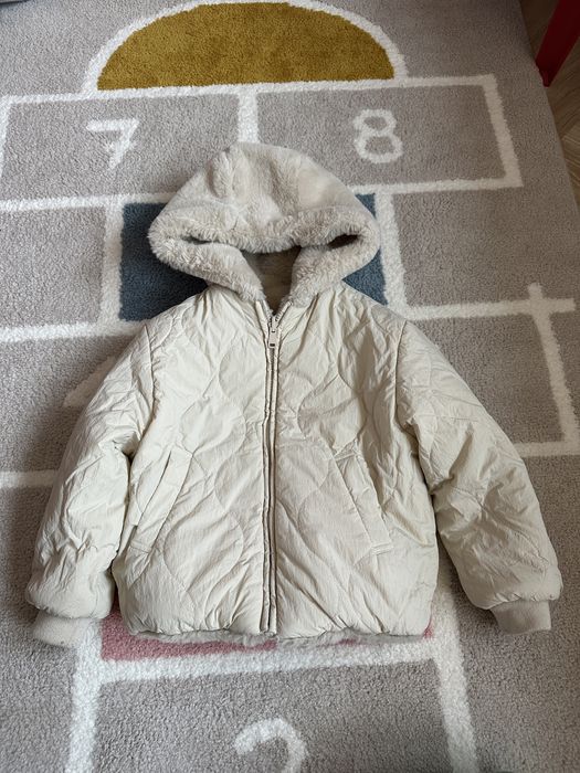 Geaca Zara pt fete cu 2 fețe marimea 5-6 ani (116 cm)