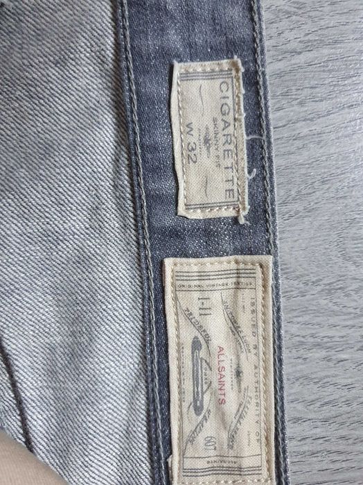Blugi ALL SAINTS "Cigarette" barbati - Marime 32 (Talie 90 cm)