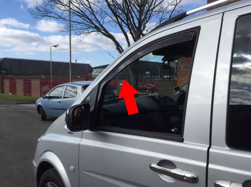 Комплект 2 броя ветробрани за Mercedes Vito / Viano W639 (2003–2014)