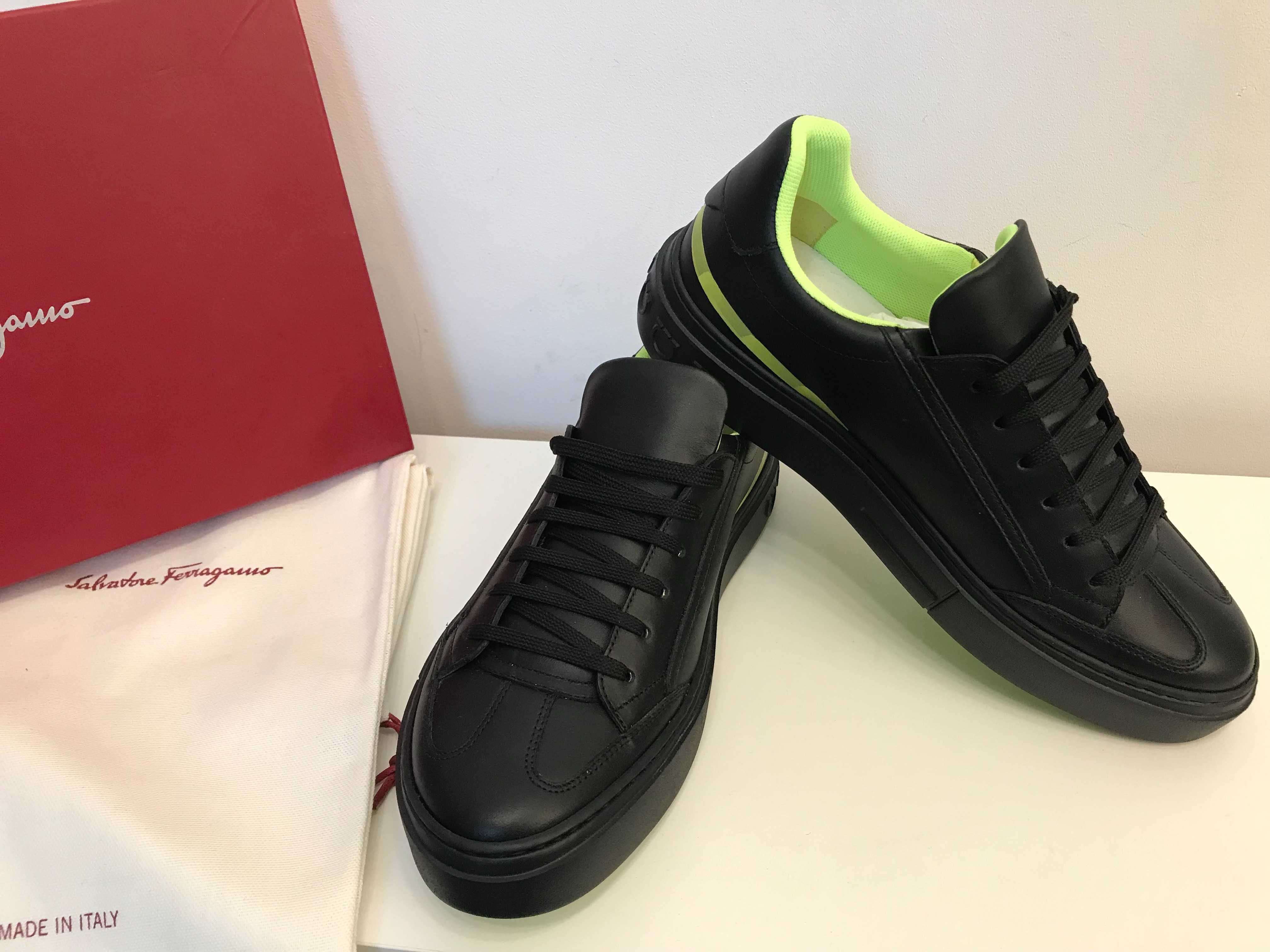 Salvatore Ferragamo 39, sneakers autentici, full box, retail 530 euro